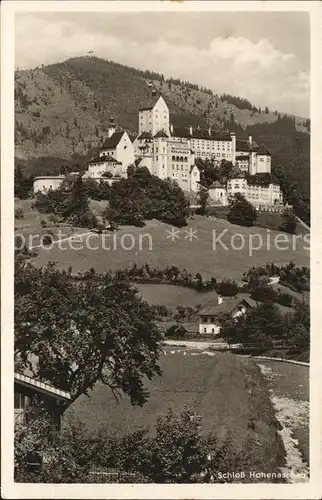 Hohenaschau Chiemgau Schloss Kat. Aschau i.Chiemgau