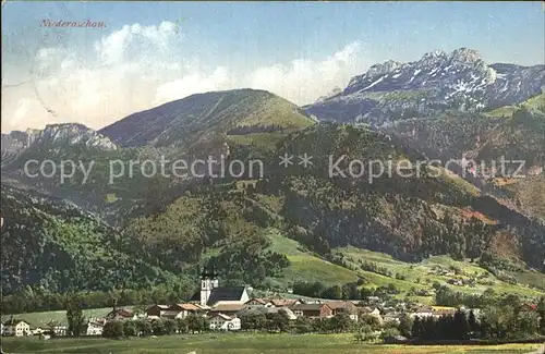 Niederaschau Chiemgau Panorama Kat. Aschau i.Chiemgau