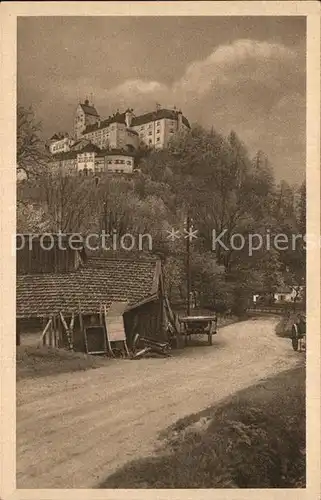 Hohenaschau Chiemgau Schloss Kat. Aschau i.Chiemgau