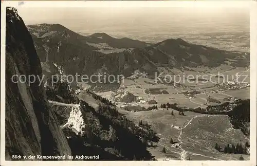 Kampenwand Chiemgau Aschauertal Kat. Aschau i.Chiemgau