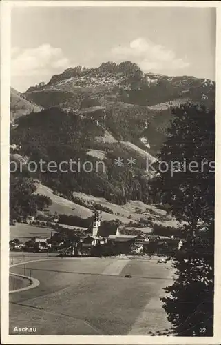 Aschau Chiemgau Teilansicht Kat. Aschau i.Chiemgau