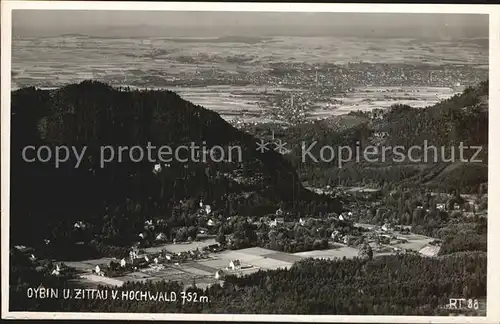 Oybin mit Zittau und Hochwald Kat. Kurort Oybin