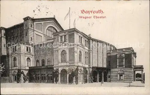 Bayreuth Wagner Theater Kat. Bayreuth
