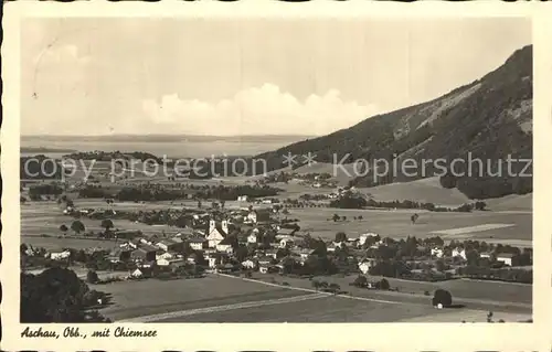 Aschau Chiemgau Panorama Kat. Aschau i.Chiemgau