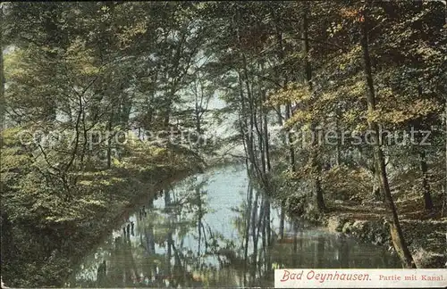 Bad Oeynhausen Partie mit Kanal Kat. Bad Oeynhausen