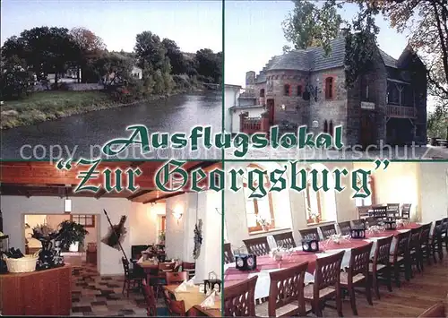 Koennern Restaurant Zur Georgsburg Kat. Koennern