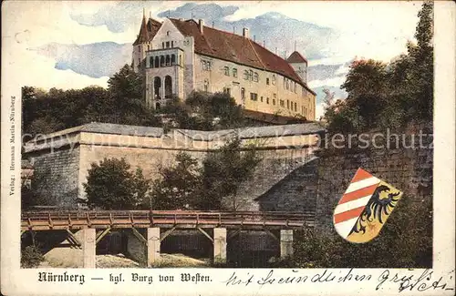 Nuernberg Koenigliche Burg von Welfen Kat. Nuernberg