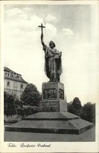 Fulda Bonifatius Denkmal  Kat. Fulda