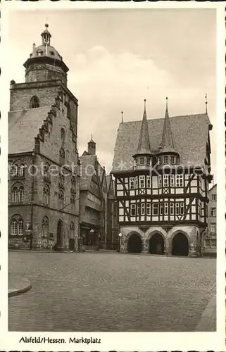 Alsfeld Marktplatz Kat. Alsfeld