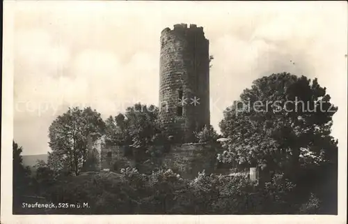 Suessen Staufeneck Schlossruine Kat. Suessen