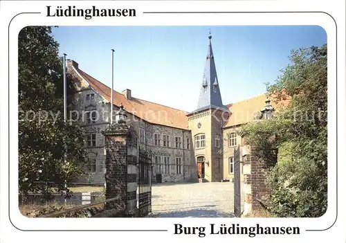 Luedinghausen Burg Kat. Luedinghausen