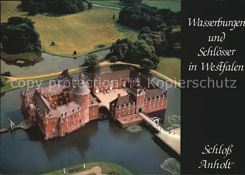 Anholt Fliegeraufnahme Schloss Kat. Isselburg