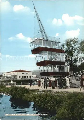 Essen Ruhr Baldeneysee Zielturm Kat. Essen