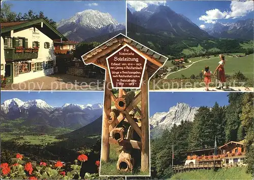 Berchtesgaden Der Soleleitungsweg Kat. Berchtesgaden