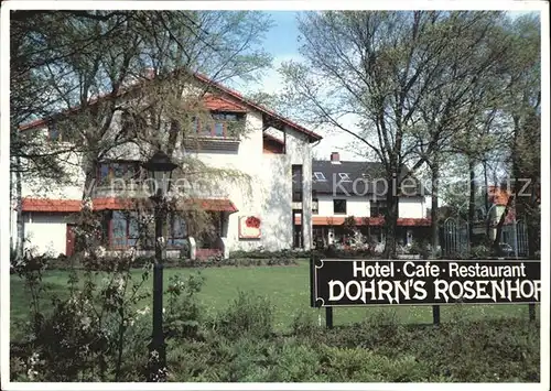 Deichhausen Buesum Dohrns Rosenhof Hotel Restaurant Kat. Buesumer Deichhausen