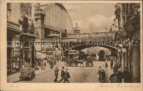 Berlin Bahnhof Friedrichstrasse Kat. Berlin