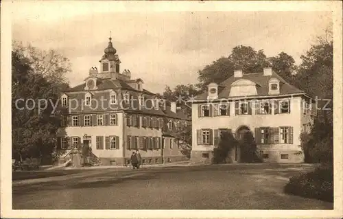 Weimar Thueringen Schloss Belvedere Kavalierhaeuser Kat. Weimar