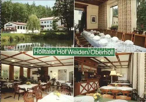 Weiden Oberpfalz Hotel Hoelltaler Hof  Kat. Weiden i.d.OPf.