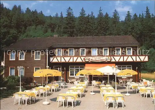 Lautenthal Harz Hotel Berliner Baer Kat. Langelsheim