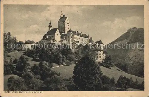 Aschau Chiemgau Schloss Hohenaschau Kat. Aschau i.Chiemgau