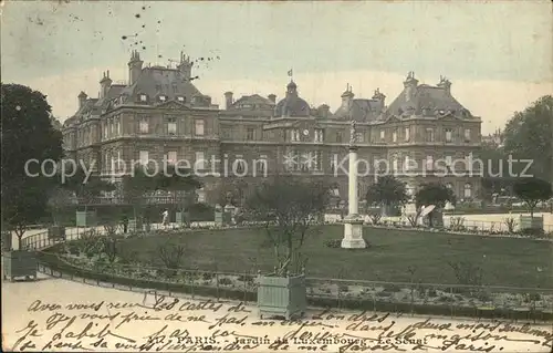 Paris Jardin du Luxembourg Le Senat Monument Kat. Paris