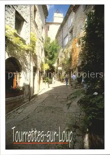 Tourrettes sur Loup Gasse Kat. Tourrettes sur Loup