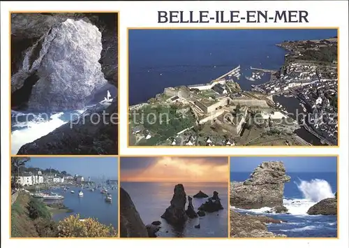 Belle Ile en Mer Fliegeraufnahme Grotte