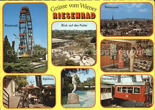 Wien Prater Riesenrad  Kat. Wien