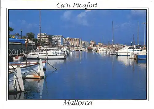Can Picafort Mallorca Hafen Kat. Spanien