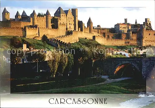 Carcassonne Teilansicht Kat. Carcassonne