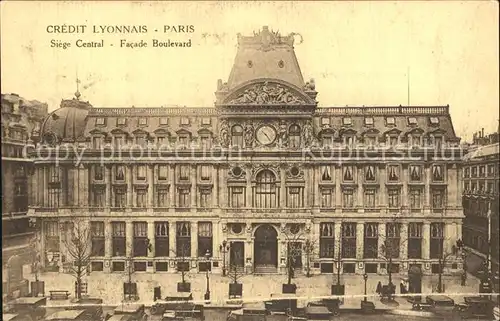 Paris Banque Credit Lyonnais Siege Central Kat. Paris