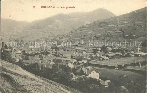 Bussang Vosges Vue generale Montagnes Kat. Bussang