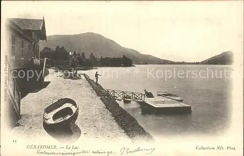 Gerardmer Vosges Bords du Lac Kat. Gerardmer
