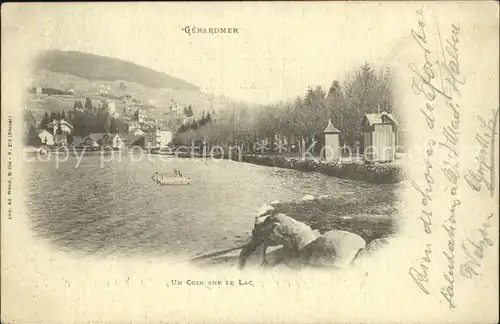 Gerardmer Vosges Un Coin sur le Lac Kat. Gerardmer