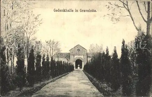Gravelotte Moselle Gedenkhalle Kat. Gravelotte