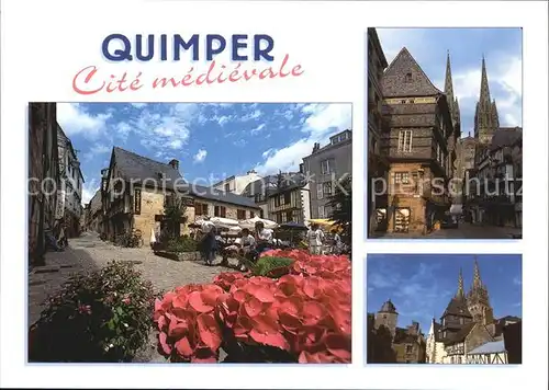 Quimper Place au Beurre Rue Kereon Kat. Quimper