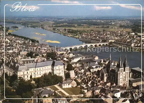 Blois Loir et Cher Ansicht Luftaufnahme Kat. Blois