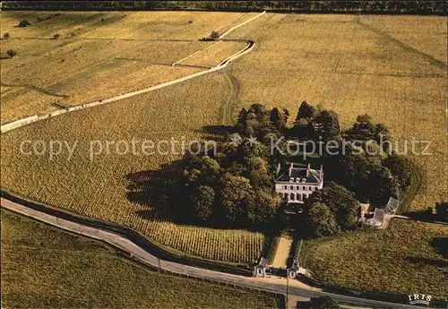 Pommard Fliegeraufnahme Chateau  Kat. Pommard