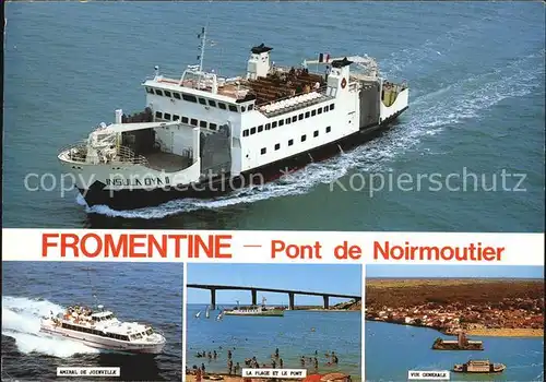 Fromentine Schiff Insula Oya II Strand Kat. La Barre de Monts