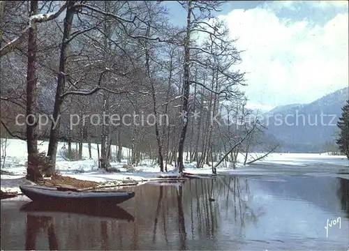 Vogesen Vosges Region Les Hautes Vosges Paysage de Neige Kat. Gerardmer