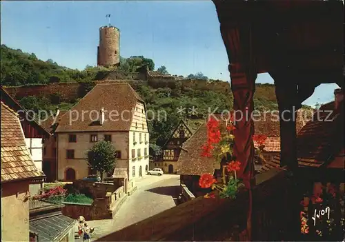 Kayersberg Pont fortifie Musee et Chateau Kat. Ribeauville