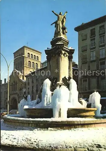 Grenoble Place Notre Dame Monument des Trois Ordres Kat. Grenoble