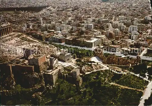 Athen Griechenland Acropolis Propylaen Fliegeraufnahme Kat. 