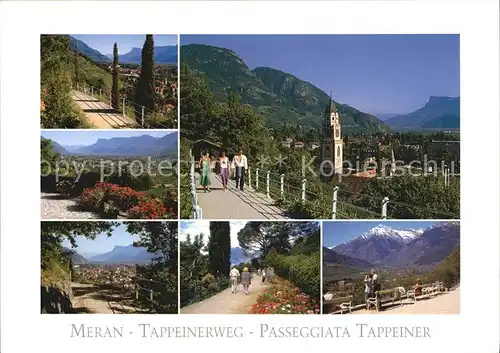 Meran Merano Tappeiner Weg Teilansichten