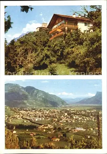 Dorf Tirol Haus Schoenblick Panorama Kat. Tirolo