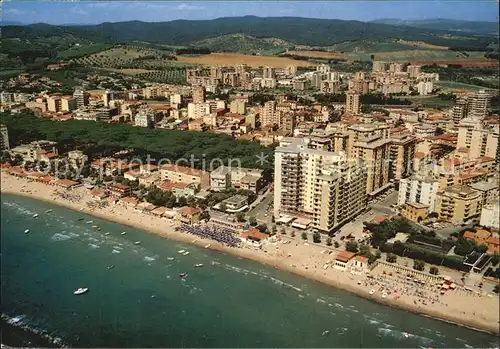 Follonica Fliegeraufnahme mit Strand Kat. Follonica