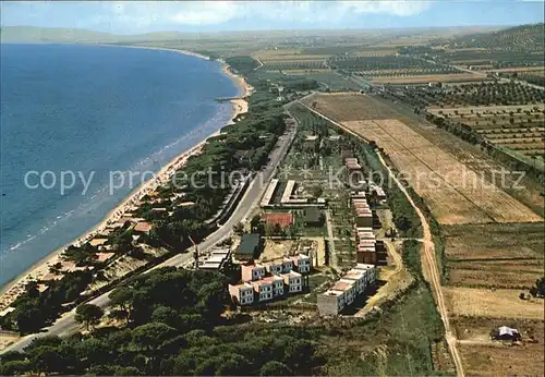 Follonica Fliegeraufnahme mit Strand Kat. Follonica