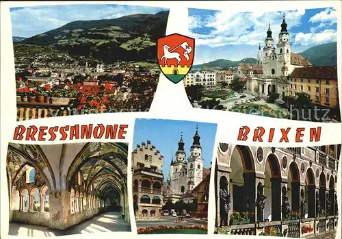 Bressanone Domplatz Kat. Brixen Suedtirol