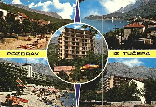 Tucepi Strand  Kat. Kroatien