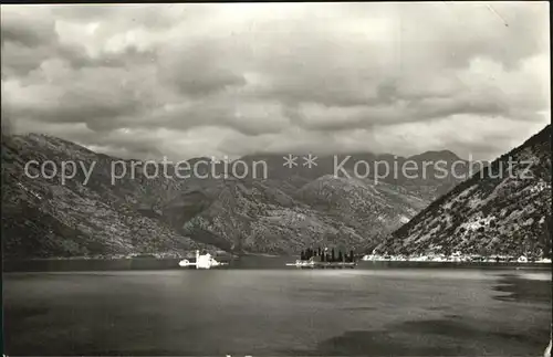 Boka Kotorska Partie am See Kat. Kroatien